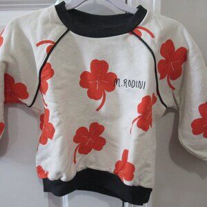Mini Rodini Girls Sweatshirt, Size 2-3, Great Condition